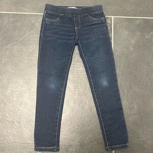 Tractr Girls Pull on Jeans elastic waistband size 5